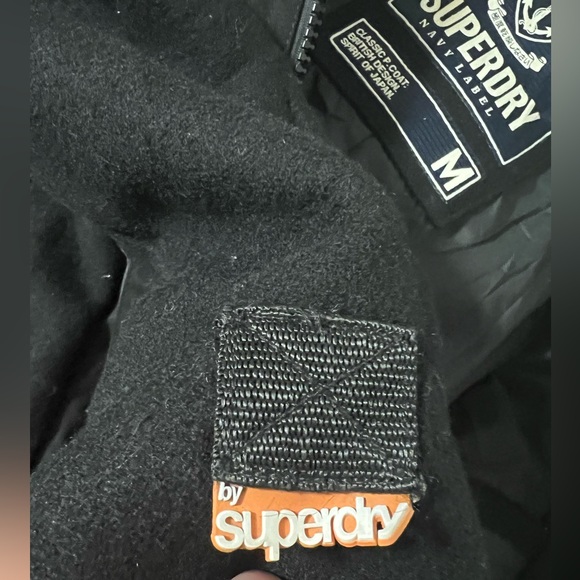 SUPERDRY NAVY LABEL CLASSIC PEACOAT - Picture 8 of 8